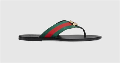 tong gucci homme|Men's Designer Thong Sandals .